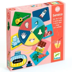 Juego de reconocimiento sensorial 5 sentidos Sensico - Djeco