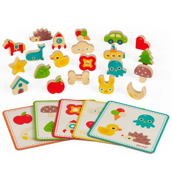 Juego de reconocimiento táctil - Janod