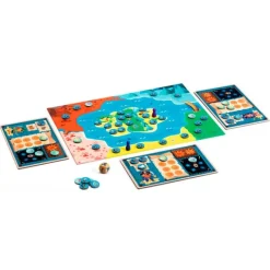 Juego de recorrido Pirate Island - Djeco