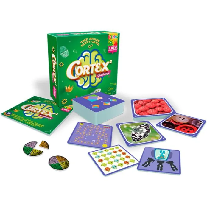 Juego de retos y desafíos mentales Cortex Challenge 2 Kids - Asmodee