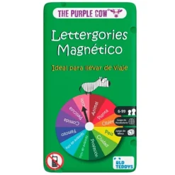 Juego en lata magnético To Go Lettergories vocabulario - The Purple Cow