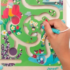 Juego magnético de madera laberinto colmena - Janod