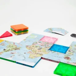 Juego magnético Imanix Speedy Eye Wild animales del Mundo - Braintoys