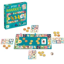 Juego para aprender a comprar P`tit Market - Djeco