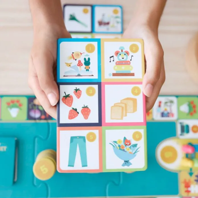 Juego para aprender a comprar P`tit Market - Djeco