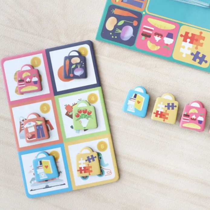 Juego para aprender a comprar P`tit Market - Djeco