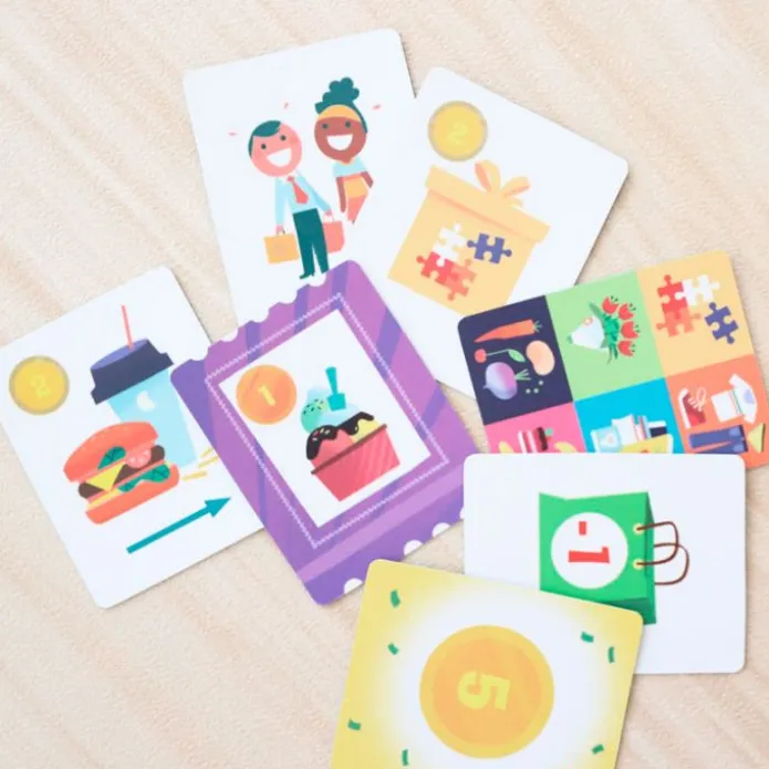Juego para aprender a comprar P`tit Market - Djeco