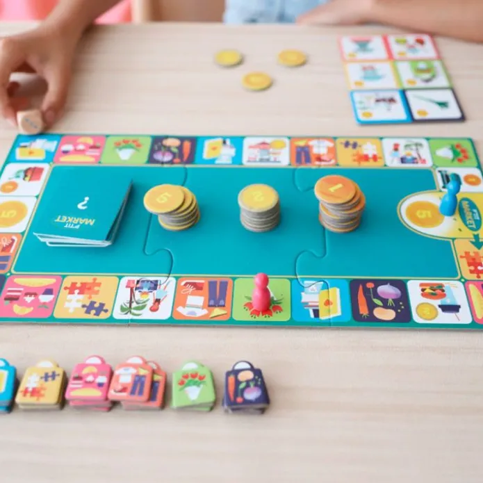 Juego para aprender a comprar P`tit Market - Djeco