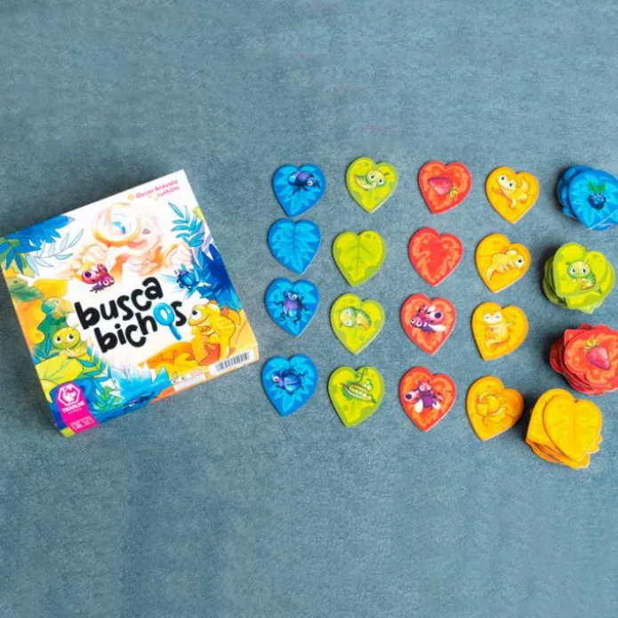 Juego para aprender los colores Busca Bichos - Tranjis Games