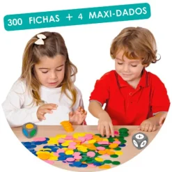 Juego para clasificar colores y aprender a contar - Akros