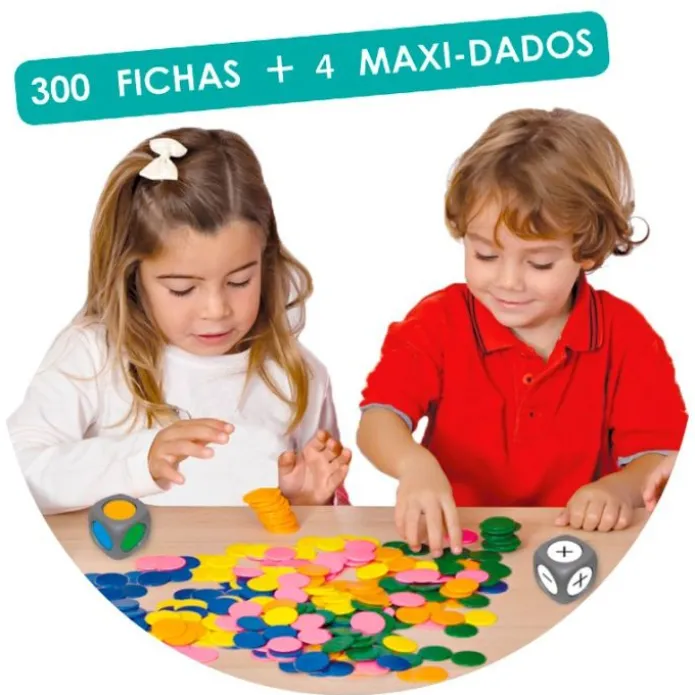 Juego para clasificar colores y aprender a contar - Akros
