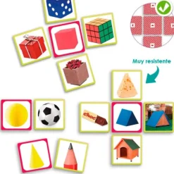 Juego para descubrir figuras geométricas en el entorno - Akros