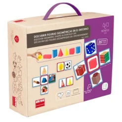 Juego para descubrir figuras geométricas en el entorno - Akros