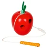Juego para ensartar gusano en la manzana - Spiegelburg