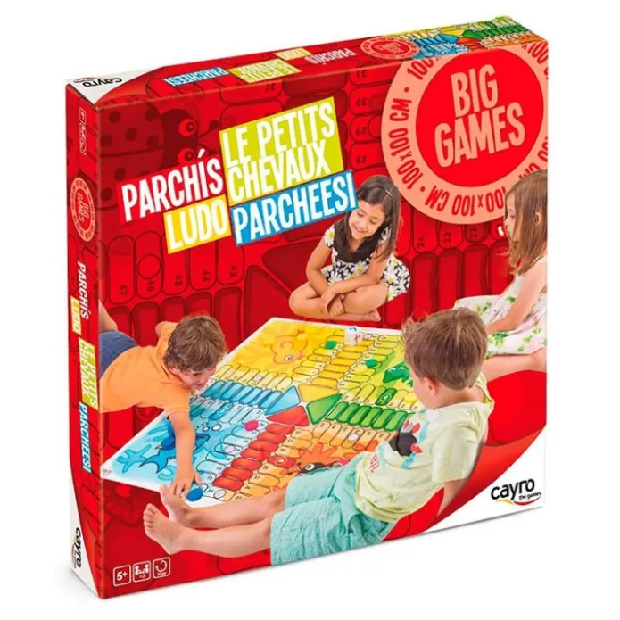 Juego parchís Games For Kids gigante - Cayro