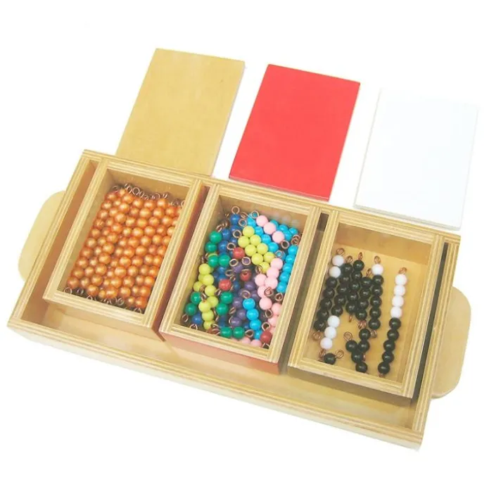 Juego serpiente positiva perlas sumar Nuevo - Montessori