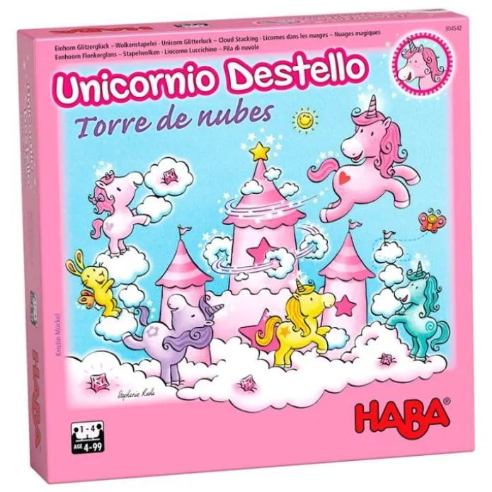 Juego Torre de nubes Unicornio Destello - HABA