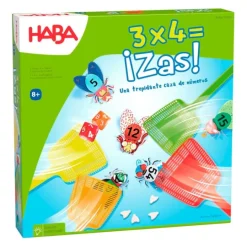 Juego Zas para aprender las tablas de multiplicar - HABA