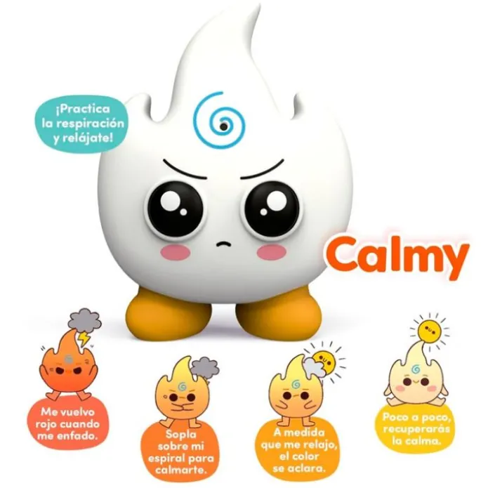 Juguete interactivo emociones Moodies Calmy - Diset