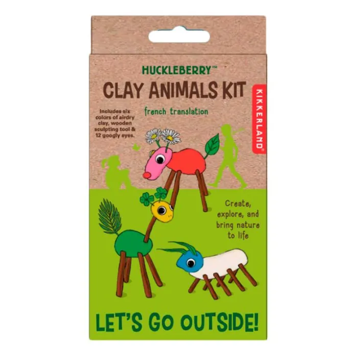 Kit animales de arcilla - Huckleberry Kikkerland