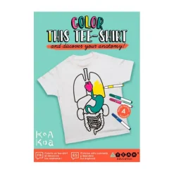 Kit camiseta órganos 6 años DIY - Koa Koa
