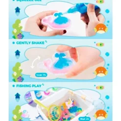 Kit creativo figuras de gel acuáticas para pescar - Jarmelo
