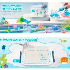 Kit creativo figuras de gel acuáticas para pescar - Jarmelo