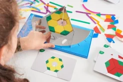 Kit de espejo de ángulos y piezas para crear formas - EDX Education