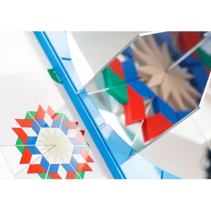 Kit de espejo de ángulos y piezas para crear formas - EDX Education