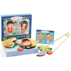 Kit de madera pan de pita Cyrus & Lena - Djeco