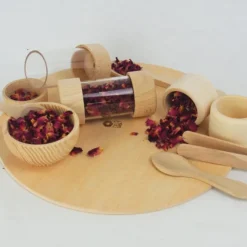 Kit de manipulación 12 piezas de madera - Enrosca