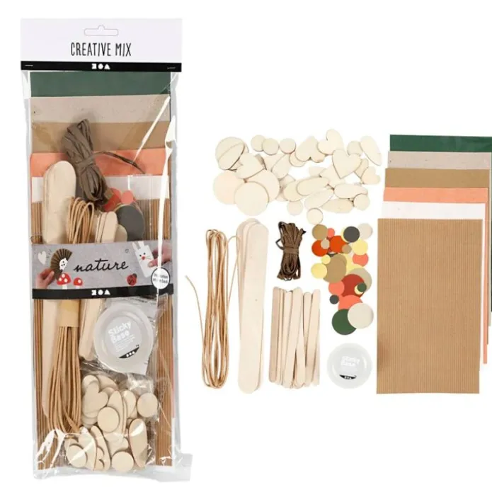 Kit de manualidades Naturaleza Creative Mix - Creativ Company