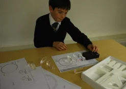 Kit de óptica con lentes y luces LEDS - TickiT