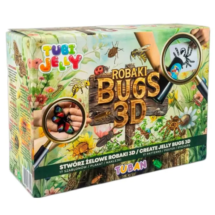 Kit gelatina 3D Tubi Jelly Insectos con acuario - Tuban