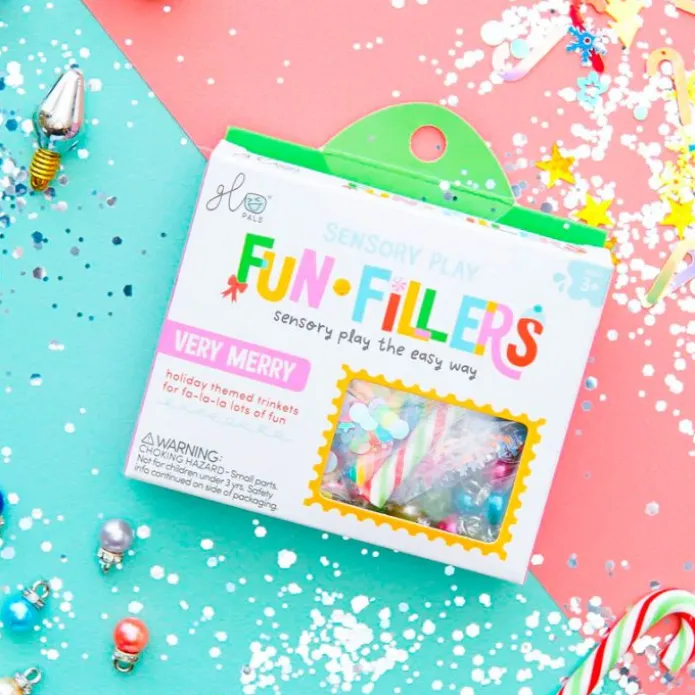 Kit jarra sensorial con luces Bola de nieve Navidad - GloPals