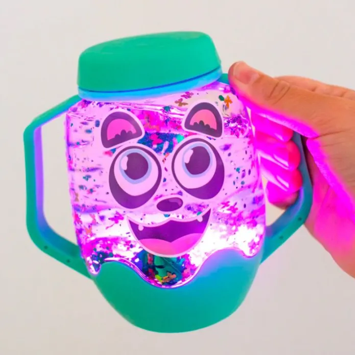 Kit jarra sensorial con luces Zoo de animales - GloPals