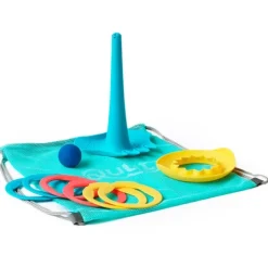 Kit mochila de playa con set de aros y pelota Ringo, Triplet y molde - Quut