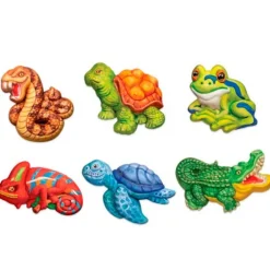Kit moldear y pintar reptiles y anfibios - 4M