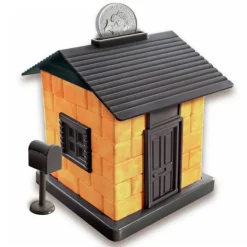 Kit para construir una casita-hucha con ladrillos - KidzLabs - 4M