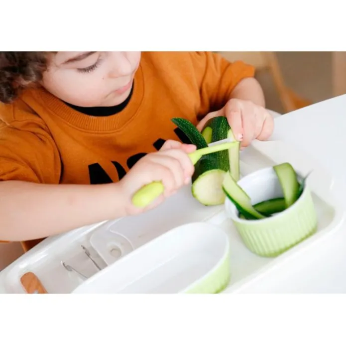 Kit para cortar y pelar fruta - Montessori