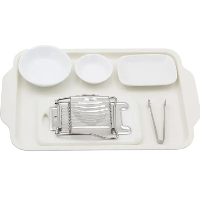 Kit para cortar y pelar huevos - Montessori