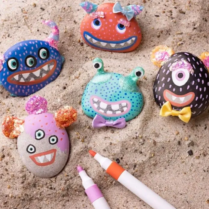Kit para decorar piedras - Creativ Company