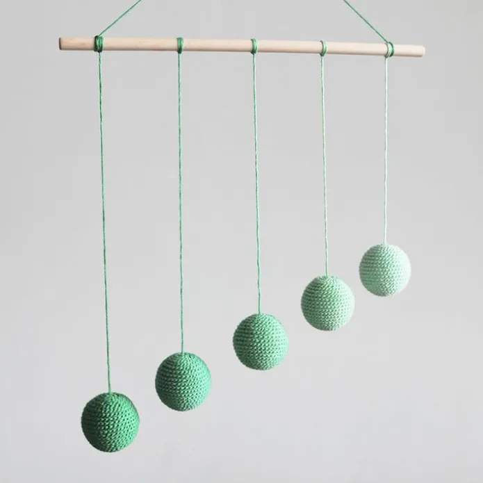 Kit para móvil Gobbi verde DIY - Montessori