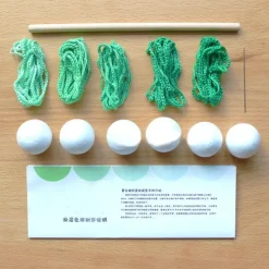 Kit para móvil Gobbi verde DIY - Montessori