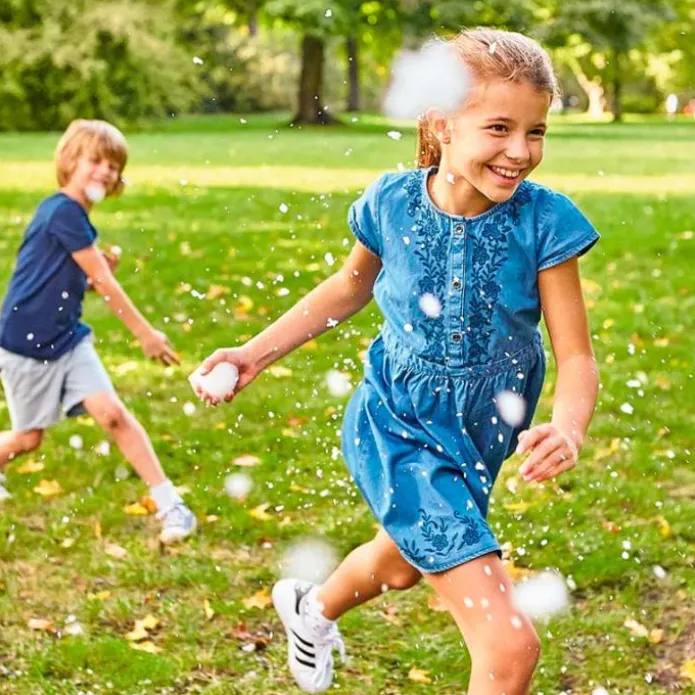 Kit sensorial invierno con nieve artificial, bandeja y animales - Zimpli Kids