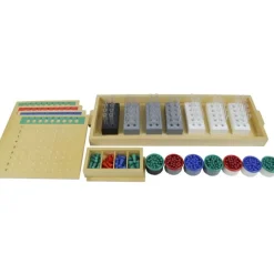 Kit tablas de madera para divisiones largas - Montessori