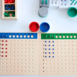 Kit tablas de madera para divisiones largas - Montessori