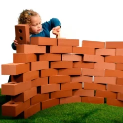 Ladrillos de construcción grandes de goma (50) - Playlearn