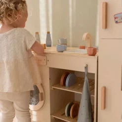 Lavadora y fregadero de madera - Little Dutch