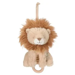 León de peluche musical con colgador Safari Friends - Little Dutch